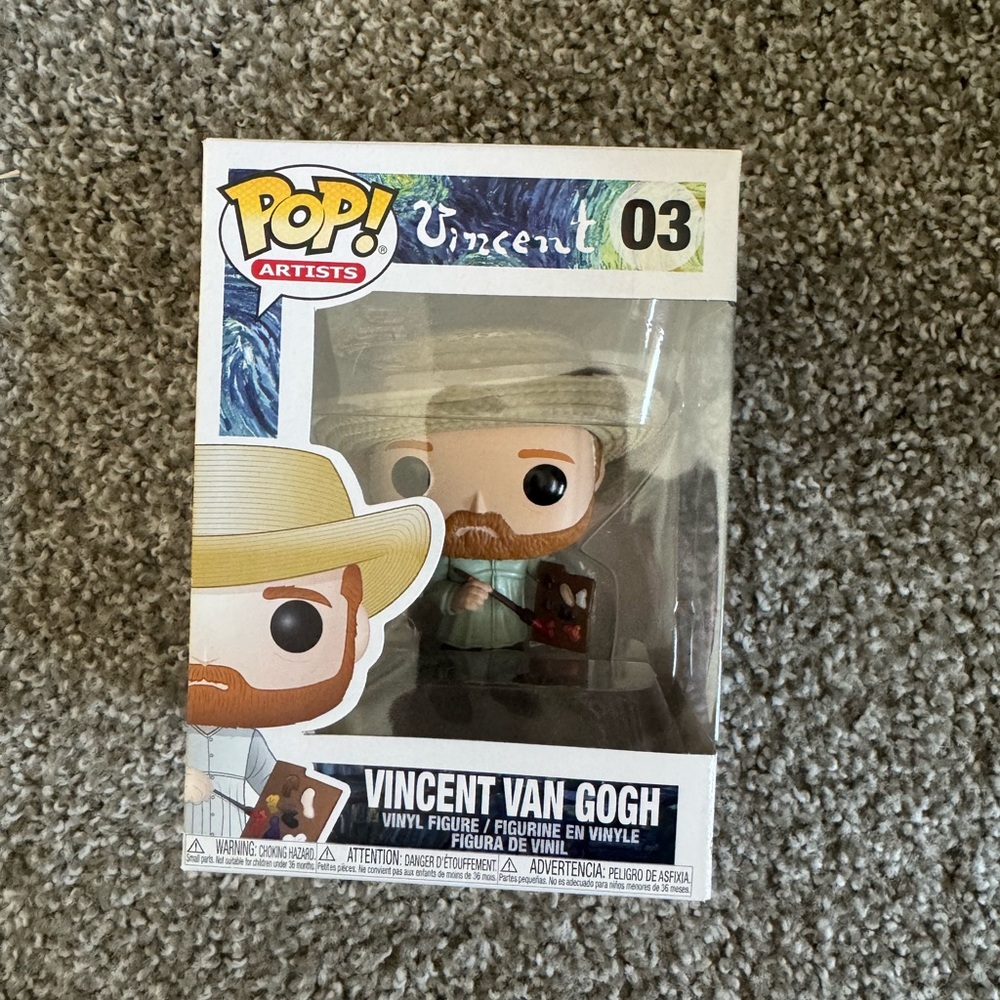 Funko Pop! Artists Vincent Van Gogh Figure